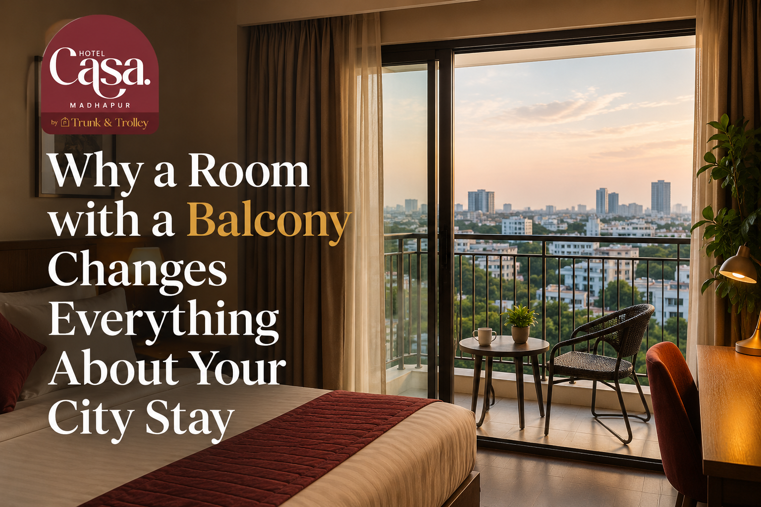 Why a Room with a Balcony Changes Everything About Your City Stay